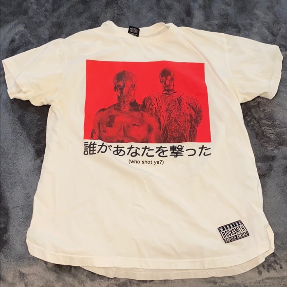 Who shot ya T-shirt